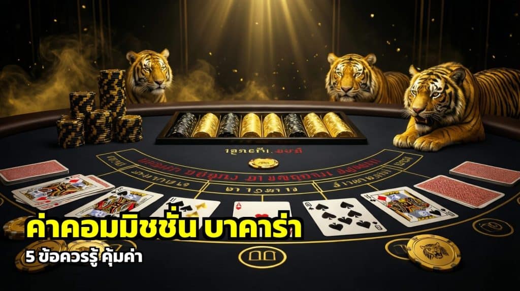 ค่าคอมมิชชั่น บาคาร่า